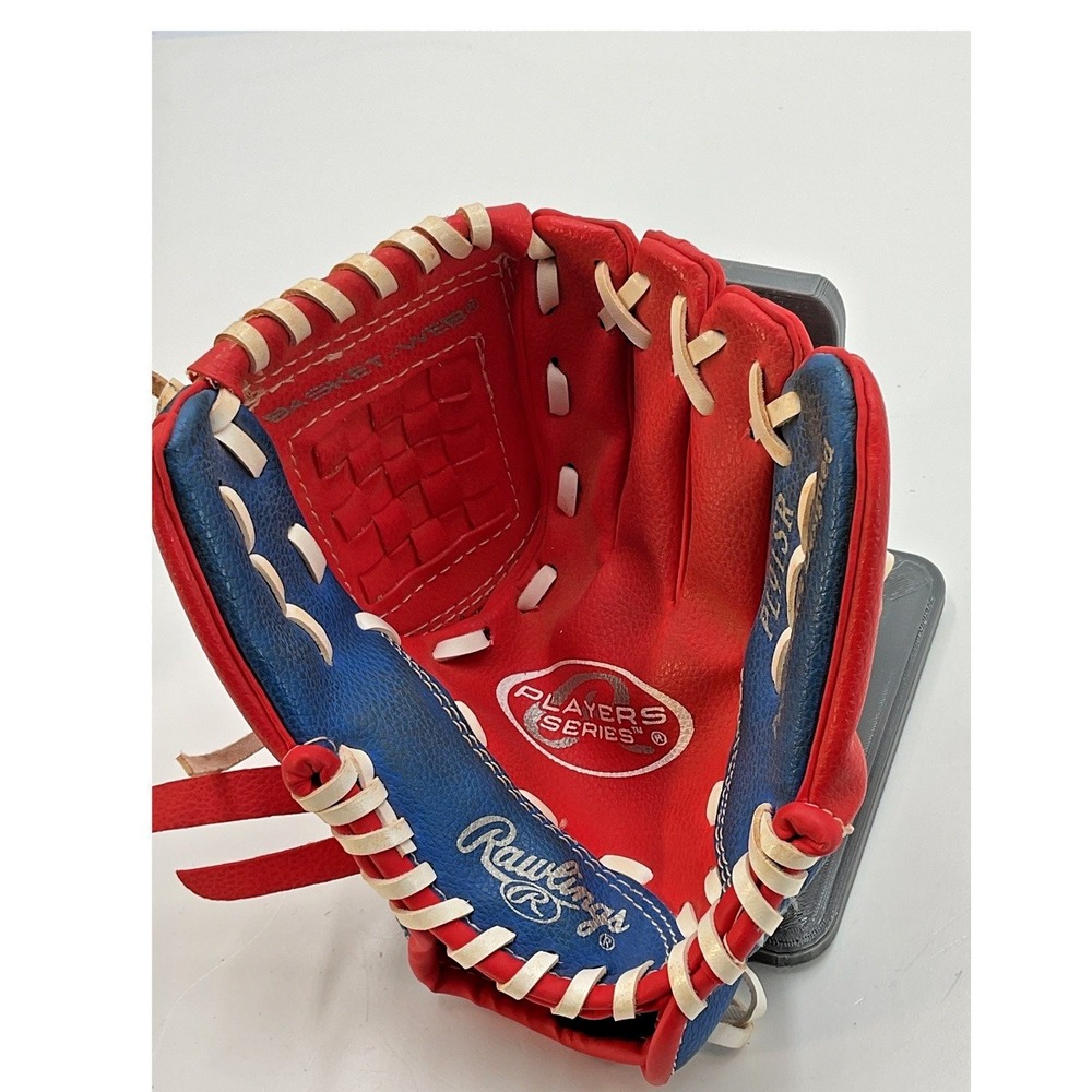 Rawlings Players Series Youth Baseball Glove PL91SR Red Blue